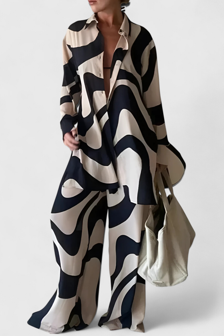 Melania Conjunto de Verano Estilo Natural