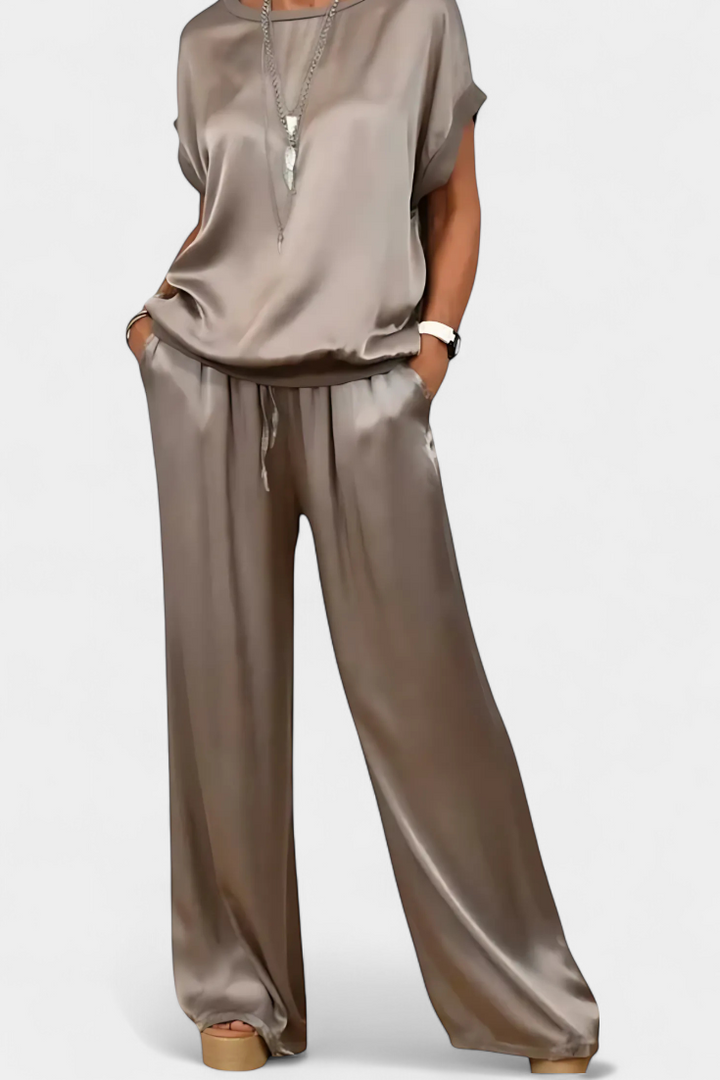 Blasa Conjunto de Primavera de Dos Piezas con Estilo Sofisticado