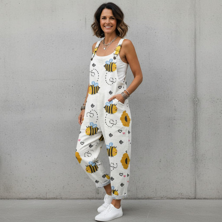 Carla™ | Peto cómodo estampado