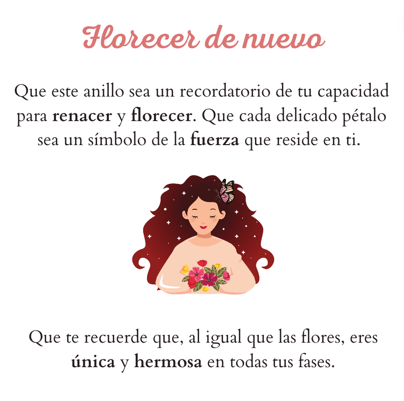 Anillo Primavera - Amor Propio