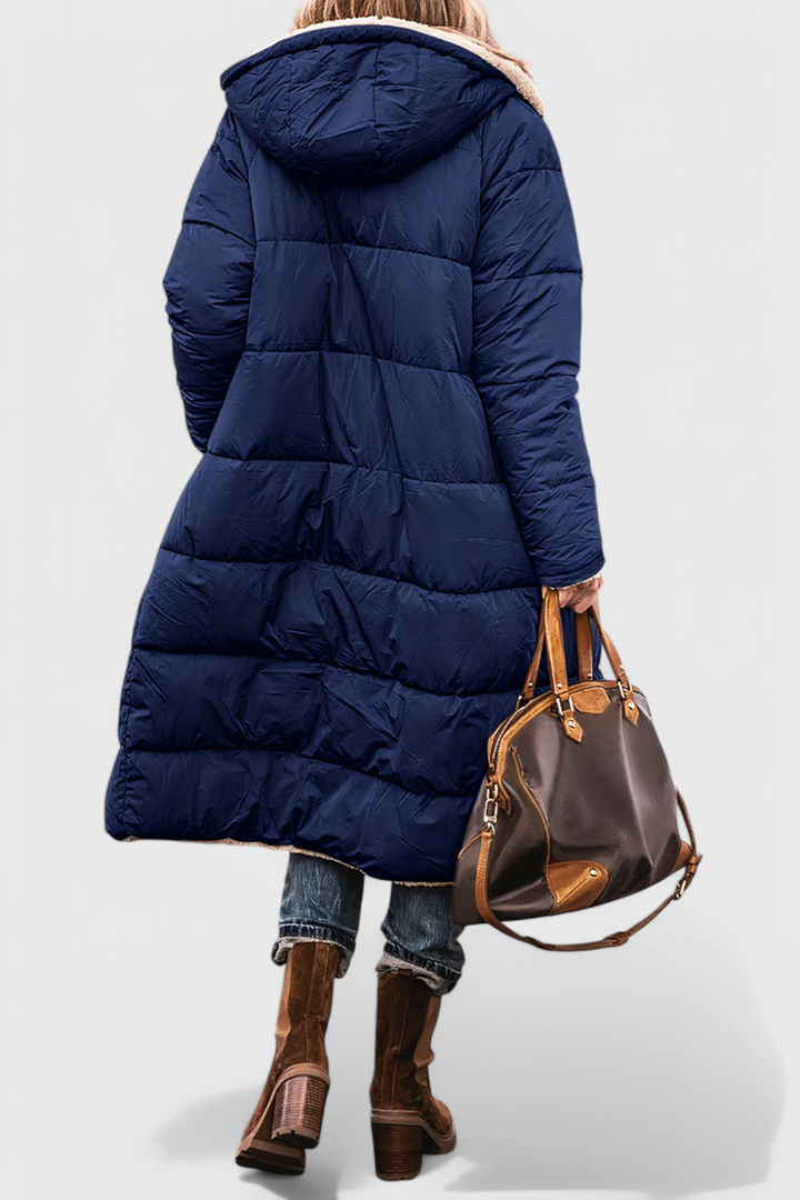 Blanca | Abrigo Suave y Acolchada para Comodidad