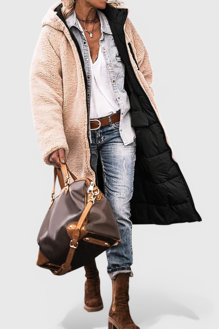 Blanca | Abrigo Suave y Acolchada para Comodidad