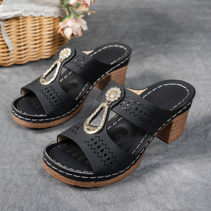 Ruby | Sandalias de tacón ortopédicas