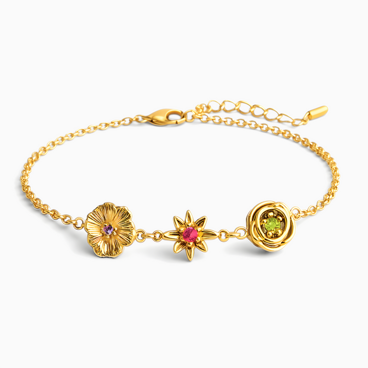 Pulsera Flores de Vida - Personalizable