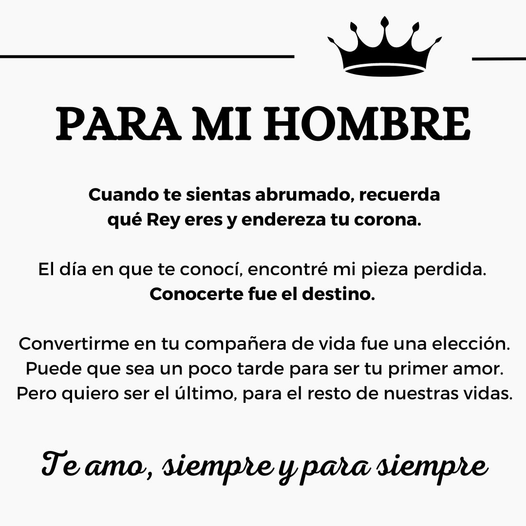 Pulsera Nudo Eterno - Para mi hombre