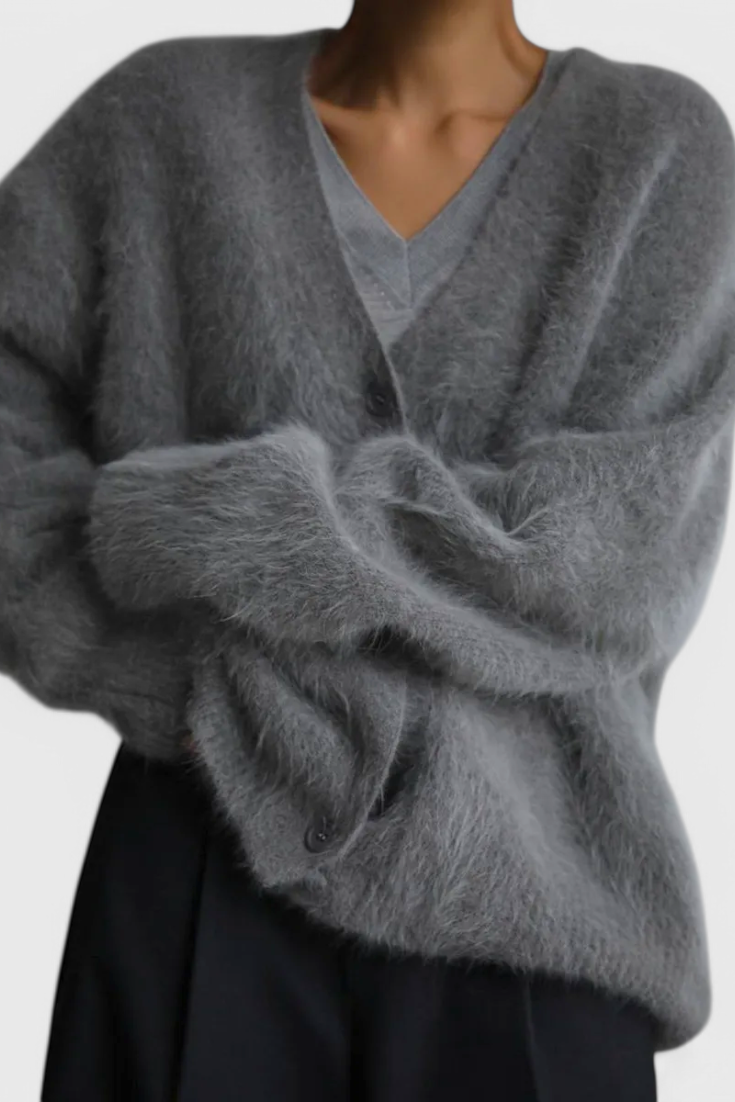 Daniela | Cardigan de Mezcla de Cachemira Suave