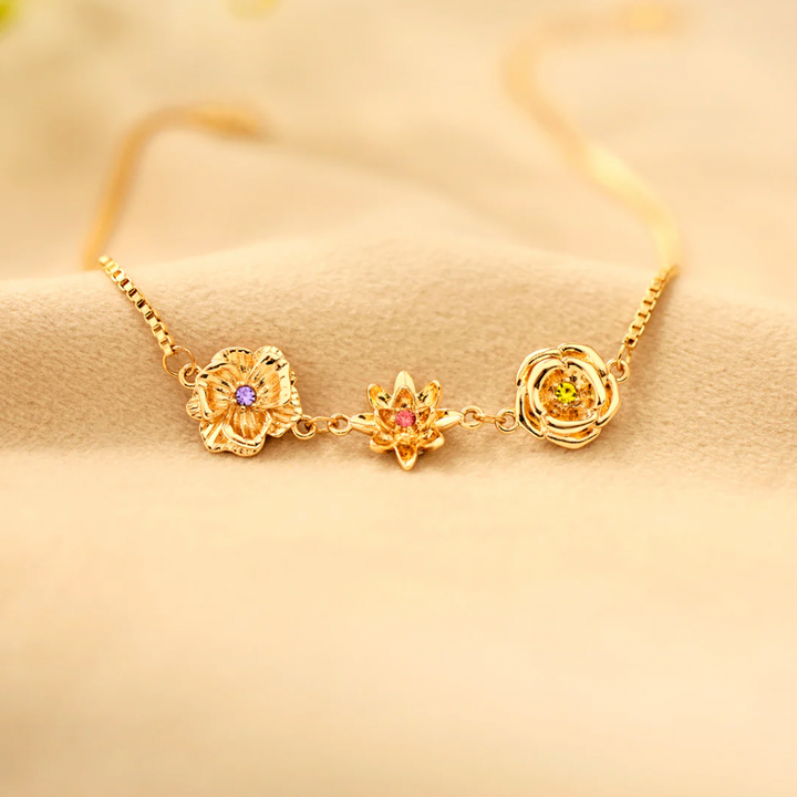 Pulsera Flores de Vida - Personalizable