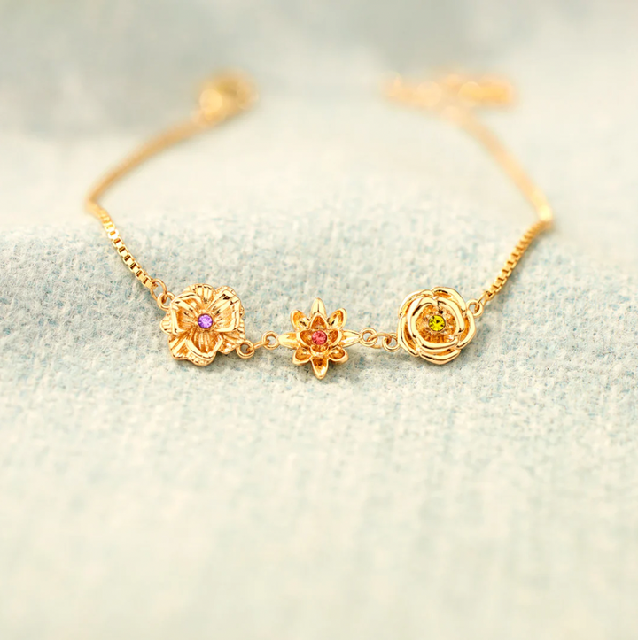 Pulsera Flores de Vida - Personalizable