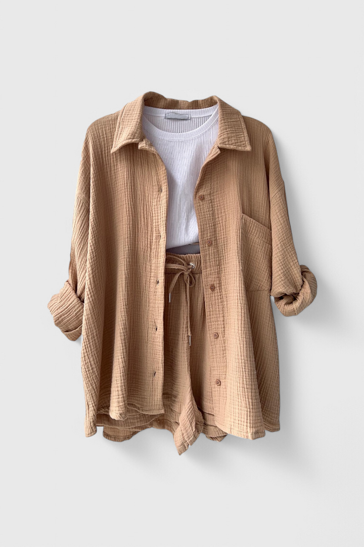 Xenia Conjunto de Collar Relajado