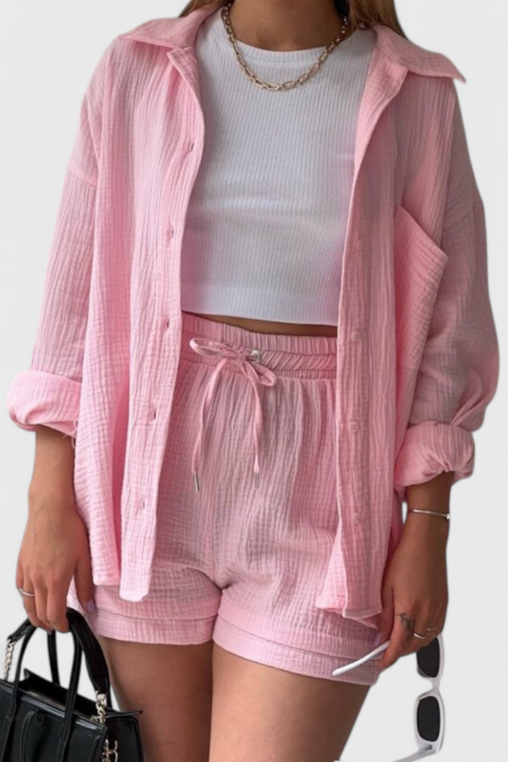 Xenia Conjunto de Collar Relajado