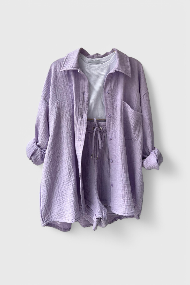 Xenia Conjunto de Collar Relajado